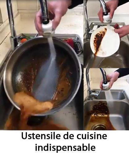 Aérateur de robinet 360 degrés