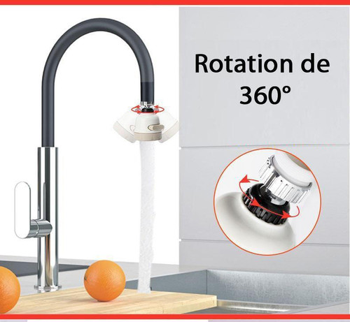 Aérateur de robinet 360 degrés