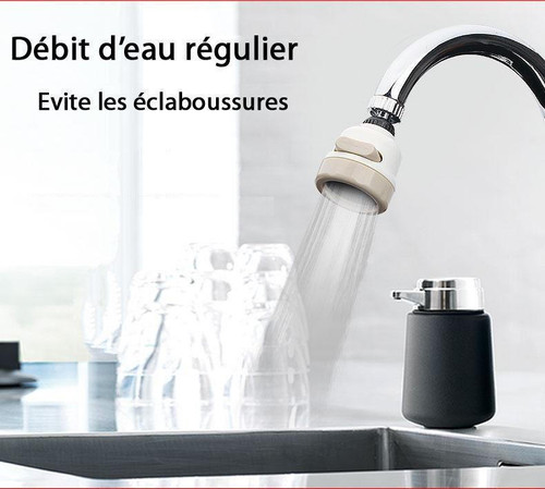 Aérateur de robinet 360 degrés