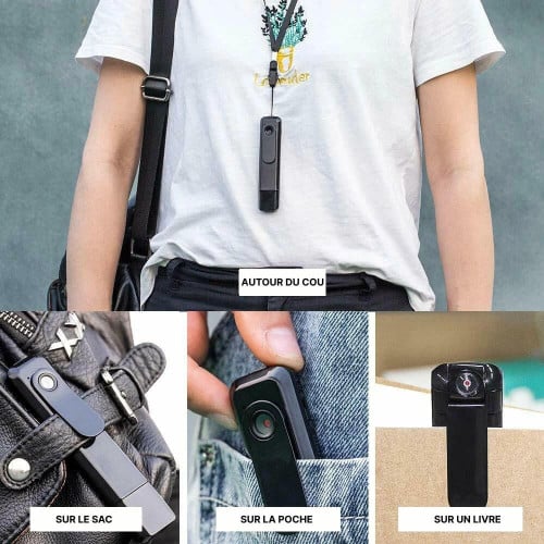 Mini caméra de surveillance HD